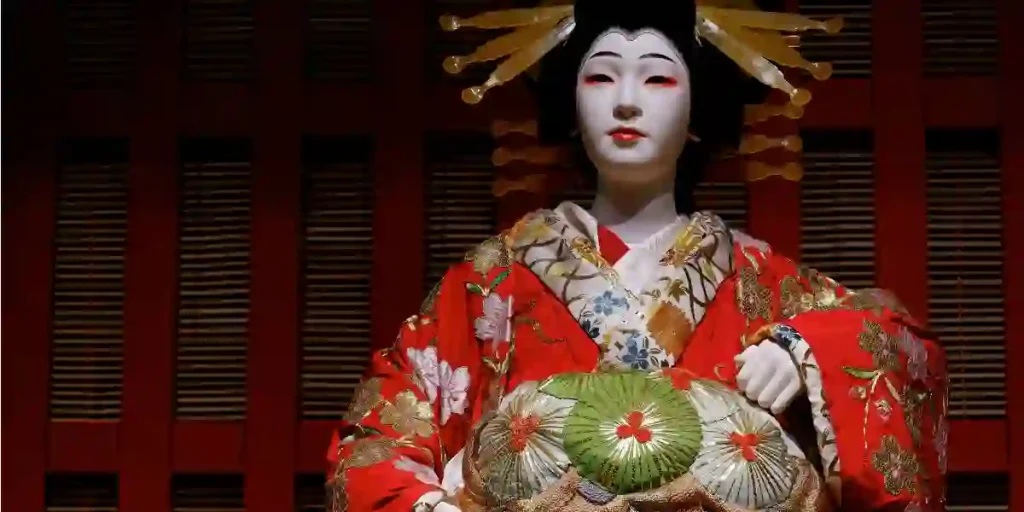 Japanese Theatres and Music:Kabuki costume